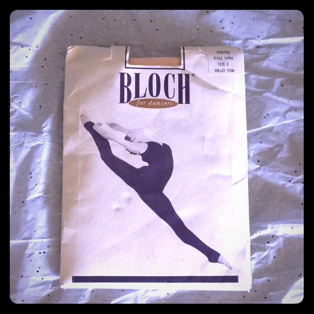 Bloch Ballet Footed Seamed Dance Tights 2/$14